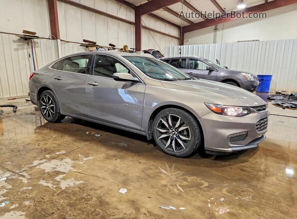 1G1ZE5ST1HF265671 2017 CHEVROLET MALIBU Silver წინა მარჯვენა