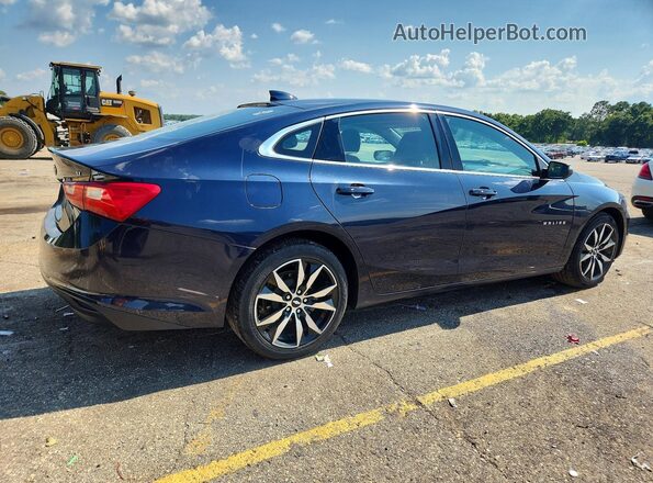 1G1ZE5ST1HF293440 2017 CHEVROLET MALIBU Синий Задняя правая четверть