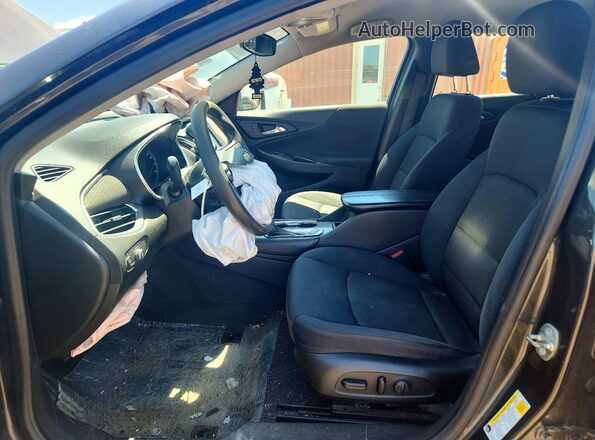 1G1ZE5ST2GF246030 2016 CHEVROLET MALIBU Серый Вид салона спереди