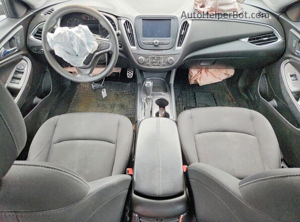 1G1ZE5ST2GF246030 2016 CHEVROLET MALIBU Серый Вид панели приборов