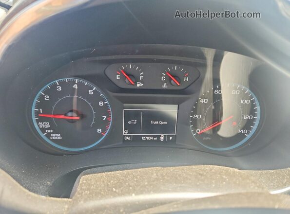 1G1ZE5ST2GF246030 2016 CHEVROLET MALIBU Серый Вид щитка приборов