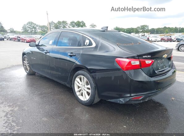 1G1ZE5ST2GF297009 2016 CHEVROLET MALIBU Black Rear left