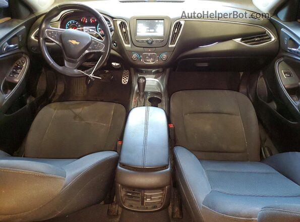 1G1ZE5ST2GF303147 2016 CHEVROLET MALIBU Silver Вид панелі приладів