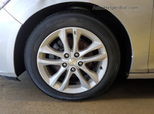 1G1ZE5ST2GF303147 2016 CHEVROLET MALIBU Silver 