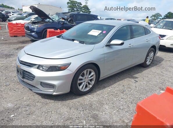 1G1ZE5ST2GF309899 2016 CHEVROLET MALIBU Silver წინა მარცხენა ხედი სამი მეოთხედიდან