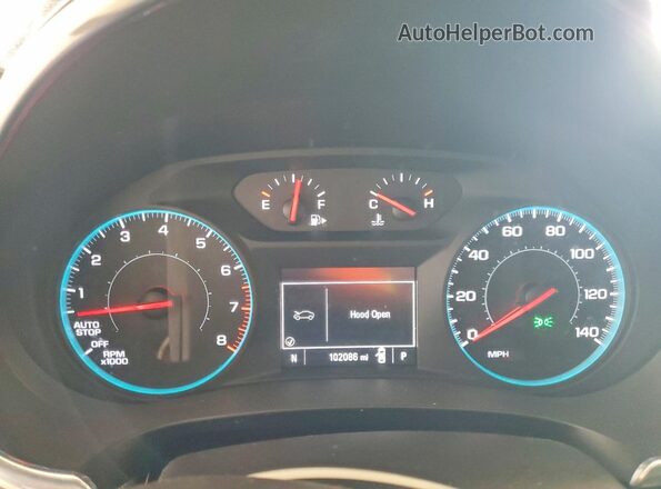 1G1ZE5ST2GF349044 2016 CHEVROLET MALIBU Black Սարքավորումների վահանակի տեսք