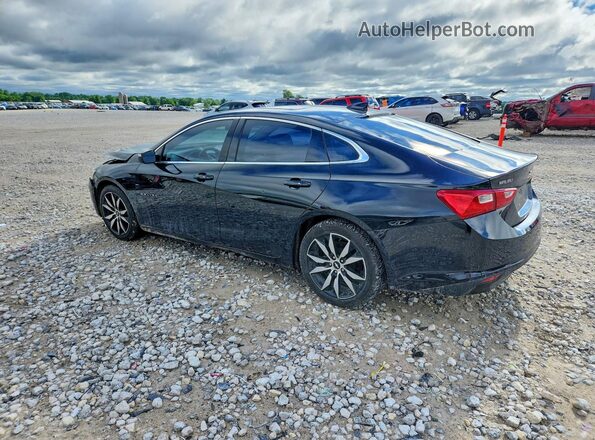 1G1ZE5ST2GF353885 2016 CHEVROLET MALIBU Black უკანა მარცხენა