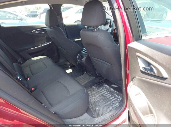 1G1ZE5ST2HF129596 2017 CHEVROLET MALIBU Red VIN კოდის სტიკერის ხედი