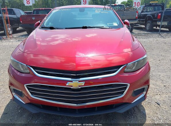 1G1ZE5ST2HF129596 2017 CHEVROLET MALIBU Red ხელსაწყოთა პანელის ხედი