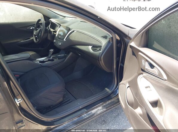 1G1ZE5ST3GF202344 2016 CHEVROLET MALIBU Черный Вид салона спереди