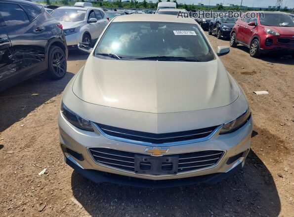 1G1ZE5ST3GF205079 2016 CHEVROLET MALIBU Бежевый Вид спереди