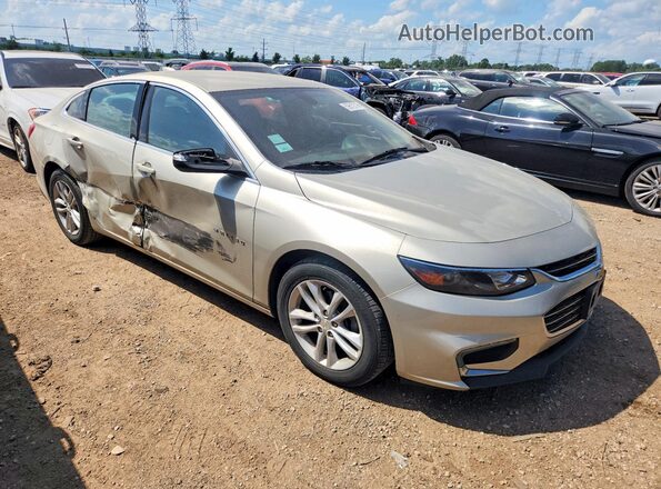 1G1ZE5ST3GF205079 2016 CHEVROLET MALIBU Бежевый Передняя правая четверть