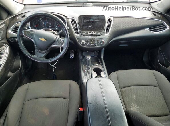 1G1ZE5ST3GF269624 2016 CHEVROLET MALIBU Бордовый Вид панели приборов