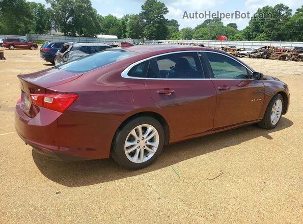 1G1ZE5ST3GF315422 2016 CHEVROLET MALIBU Burgundy Trasero derecho
