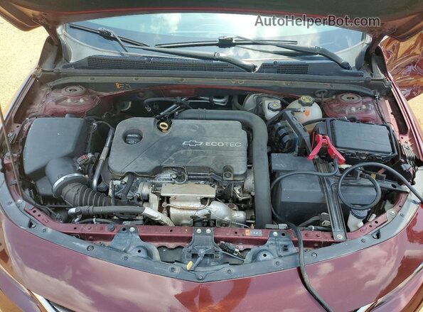 1G1ZE5ST3GF315422 2016 CHEVROLET MALIBU Burgundy Vista interior trasera