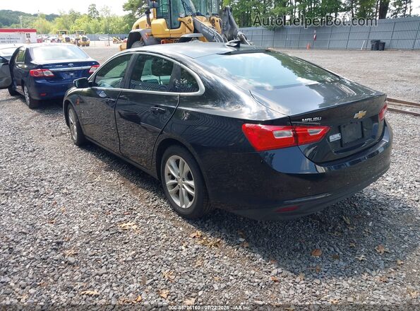1G1ZE5ST3GF343396 2016 CHEVROLET MALIBU Black უკანა მარცხენა