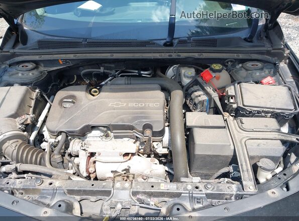 1G1ZE5ST3GF343396 2016 CHEVROLET MALIBU Black უკანა ხედი