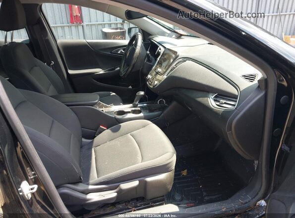 1G1ZE5ST3GF343396 2016 CHEVROLET MALIBU Black წინა სალონის ხედი