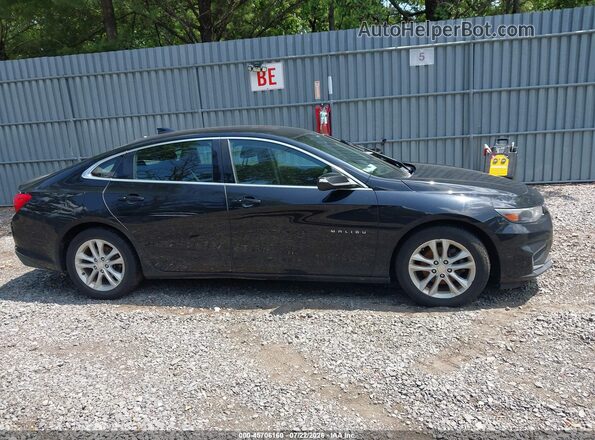 1G1ZE5ST3GF343396 2016 CHEVROLET MALIBU Black უკანა სალონის ხედი