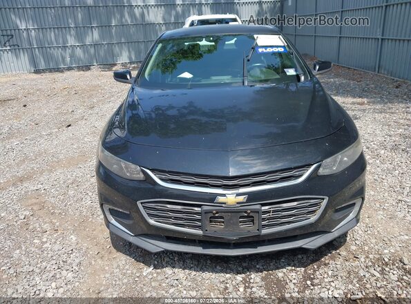 1G1ZE5ST3GF343396 2016 CHEVROLET MALIBU Black ხელსაწყოთა პანელის ხედი