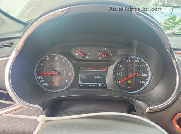 1G1ZE5ST3HF149968 2017 CHEVROLET MALIBU Серый Вид щитка приборов