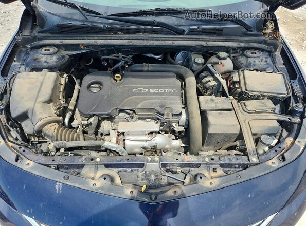 1G1ZE5ST3HF157388 2017 CHEVROLET MALIBU Угольный Вид задней части салона