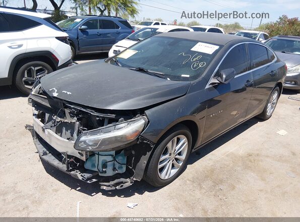 1G1ZE5ST3HF173400 2017 CHEVROLET MALIBU Черный Передняя левая четверть