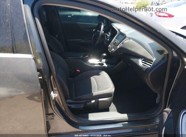 1G1ZE5ST3HF173400 2017 CHEVROLET MALIBU Черный Вид салона спереди