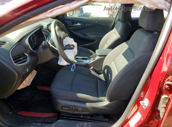 1G1ZE5ST3HF196367 2017 CHEVROLET MALIBU Red Widok wnętrza z przodu