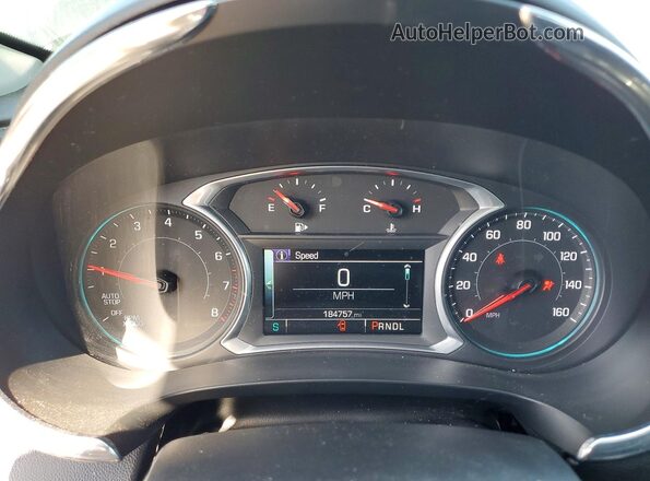 1G1ZE5ST3HF231702 2017 CHEVROLET MALIBU Black Instrument cluster view