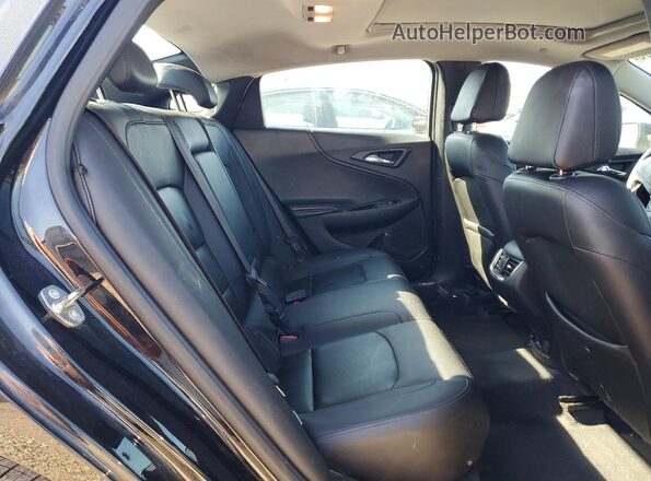 1G1ZE5ST3HF231702 2017 CHEVROLET MALIBU Black Rear seats view