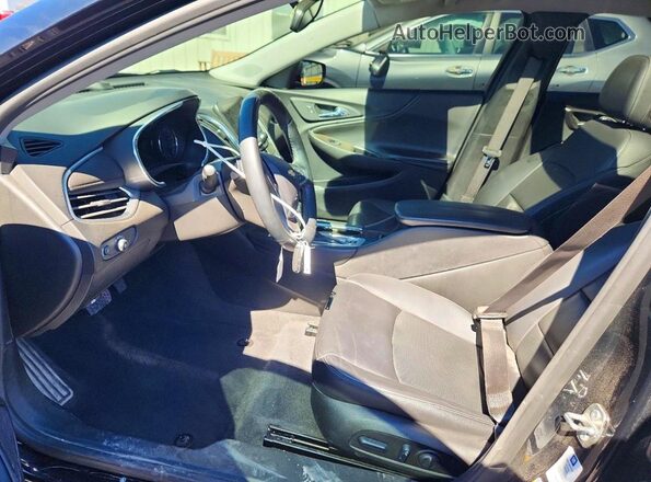 1G1ZE5ST3PF127435 2023 CHEVROLET MALIBU Black Вид салону спереду