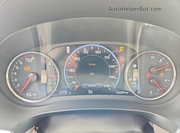 1G1ZE5ST3RF155254 2024 CHEVROLET MALIBU Gray ხელსაწყოთა პანელის ხედი
