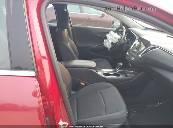 1G1ZE5ST4GF270510 2016 CHEVROLET MALIBU Maroon Вид салону спереду