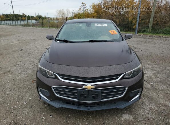 1G1ZE5ST4GF359560 2016 CHEVROLET MALIBU Бордовый Вид спереди