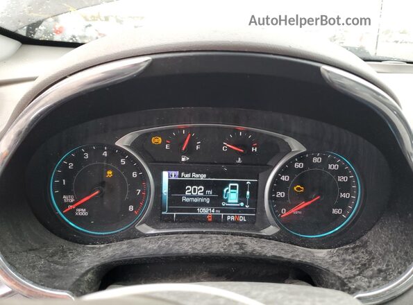 1G1ZE5ST4GF359560 2016 CHEVROLET MALIBU Бордовый Вид щитка приборов