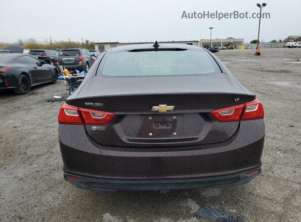 1G1ZE5ST4GF359560 2016 CHEVROLET MALIBU Бордовый Вид сзади