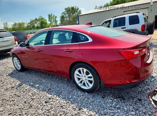 1G1ZE5ST4HF160882 2017 CHEVROLET MALIBU Бордовый Задняя левая четверть