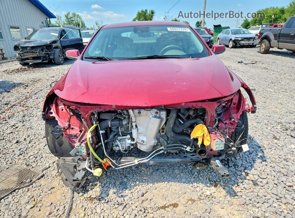 1G1ZE5ST4HF160882 2017 CHEVROLET MALIBU Бордовый Вид спереди