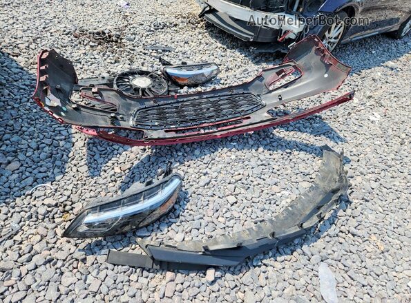 1G1ZE5ST4HF160882 2017 CHEVROLET MALIBU Бордовый Вид подкапотного пространства