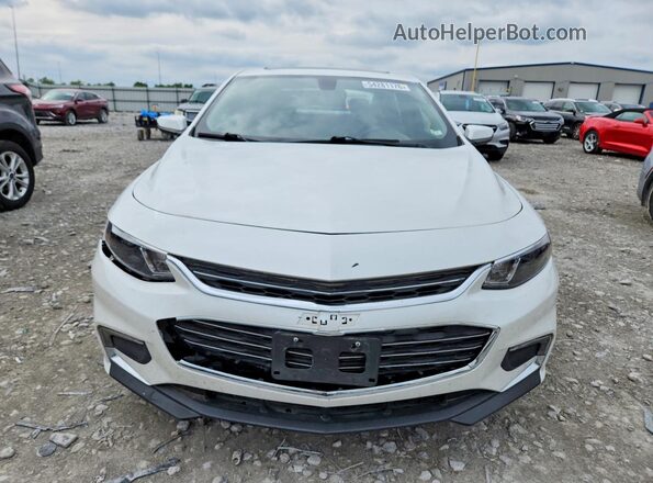 1G1ZE5ST4HF161885 2017 CHEVROLET MALIBU Белый Вид спереди