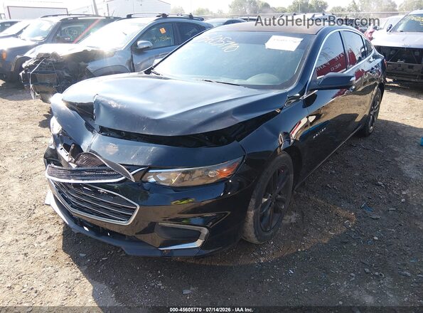 1G1ZE5ST4HF218893 2017 CHEVROLET MALIBU Black Przód lewy