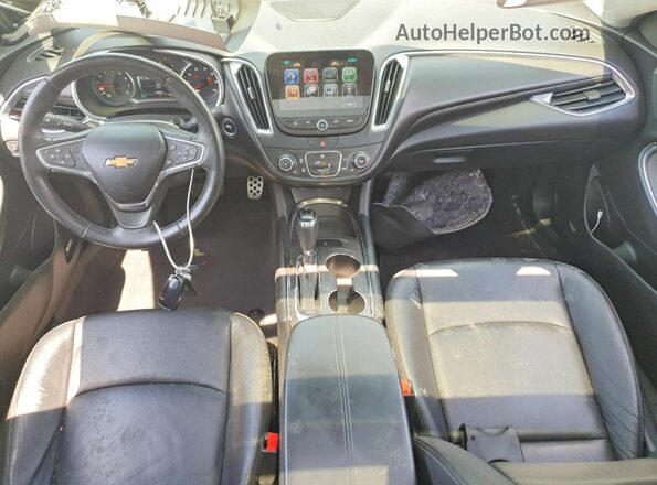 1G1ZE5ST5GF209554 2016 CHEVROLET MALIBU Black Առջևի վահանակի տեսք