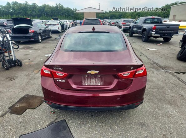 1G1ZE5ST5GF210557 2016 CHEVROLET MALIBU Красный Вид сзади