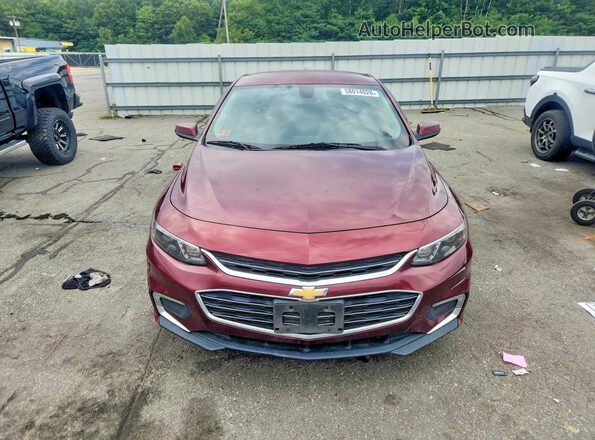 1G1ZE5ST5GF210557 2016 CHEVROLET MALIBU Красный Вид спереди