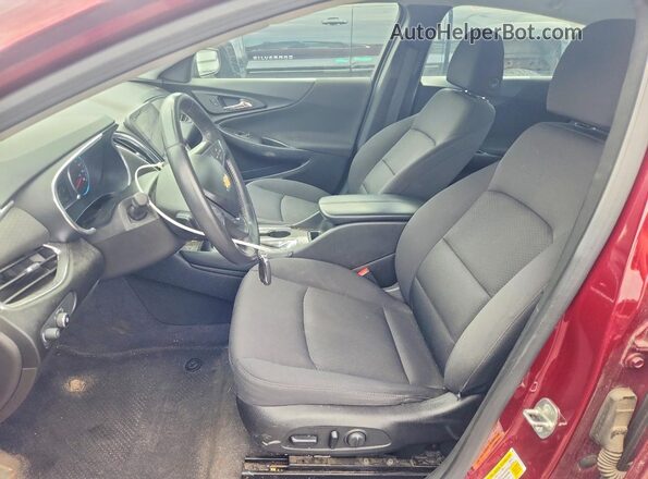1G1ZE5ST5GF210557 2016 CHEVROLET MALIBU Красный Вид салона спереди