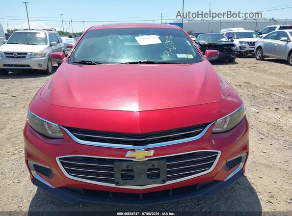 1G1ZE5ST5GF225513 2016 CHEVROLET MALIBU Red Սարքավորումների վահանակի տեսք