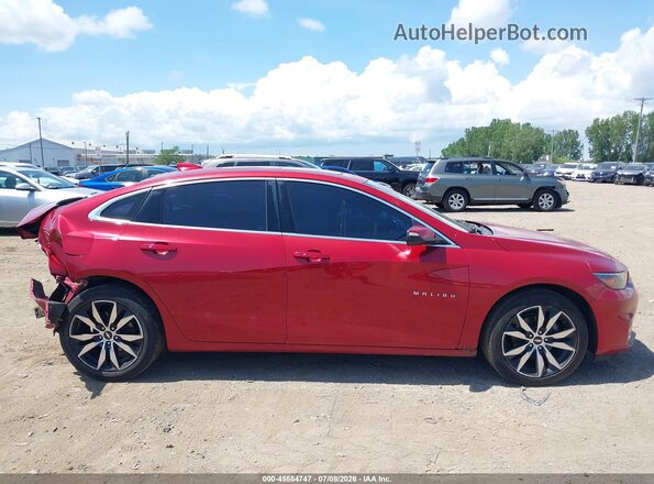 1G1ZE5ST5GF225513 2016 CHEVROLET MALIBU Red Սալոնի հետևի տեսք