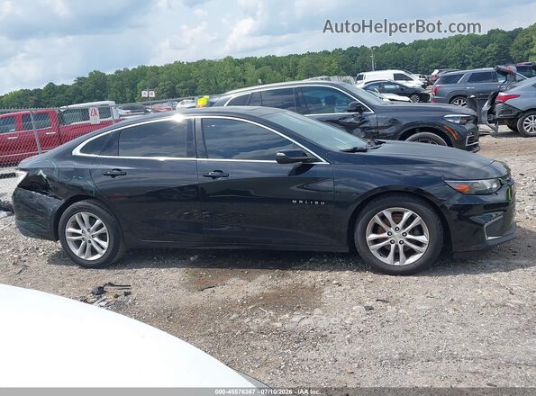 1G1ZE5ST5GF246006 2016 CHEVROLET MALIBU Black Вид задньої частини салону