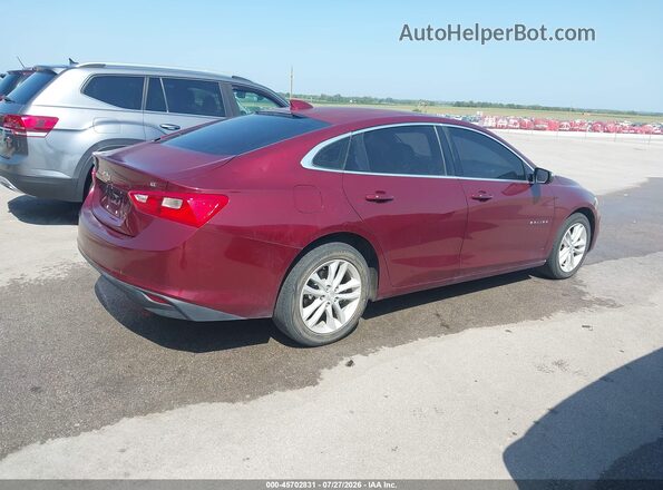 1G1ZE5ST5GF314112 2016 CHEVROLET MALIBU Темно-бордовый Задняя правая четверть